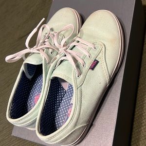 Used - Mint colored Vans